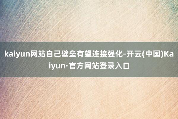 kaiyun网站自己壁垒有望连接强化-开云(中国)Kaiyun·官方网站登录入口