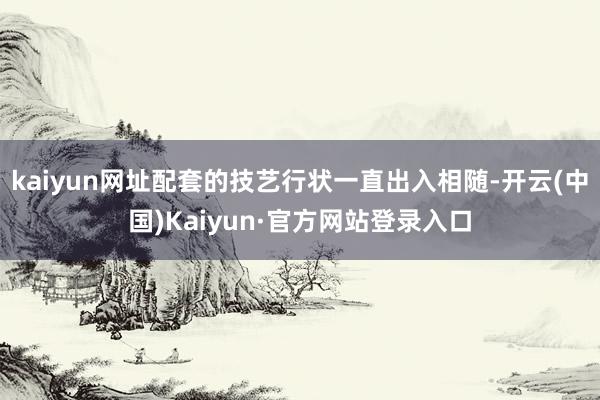kaiyun网址配套的技艺行状一直出入相随-开云(中国)Kaiyun·官方网站登录入口